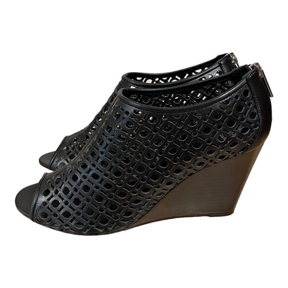 Aquatalia Shelly Perforated Wedge Heel - Picture 1 of 9
